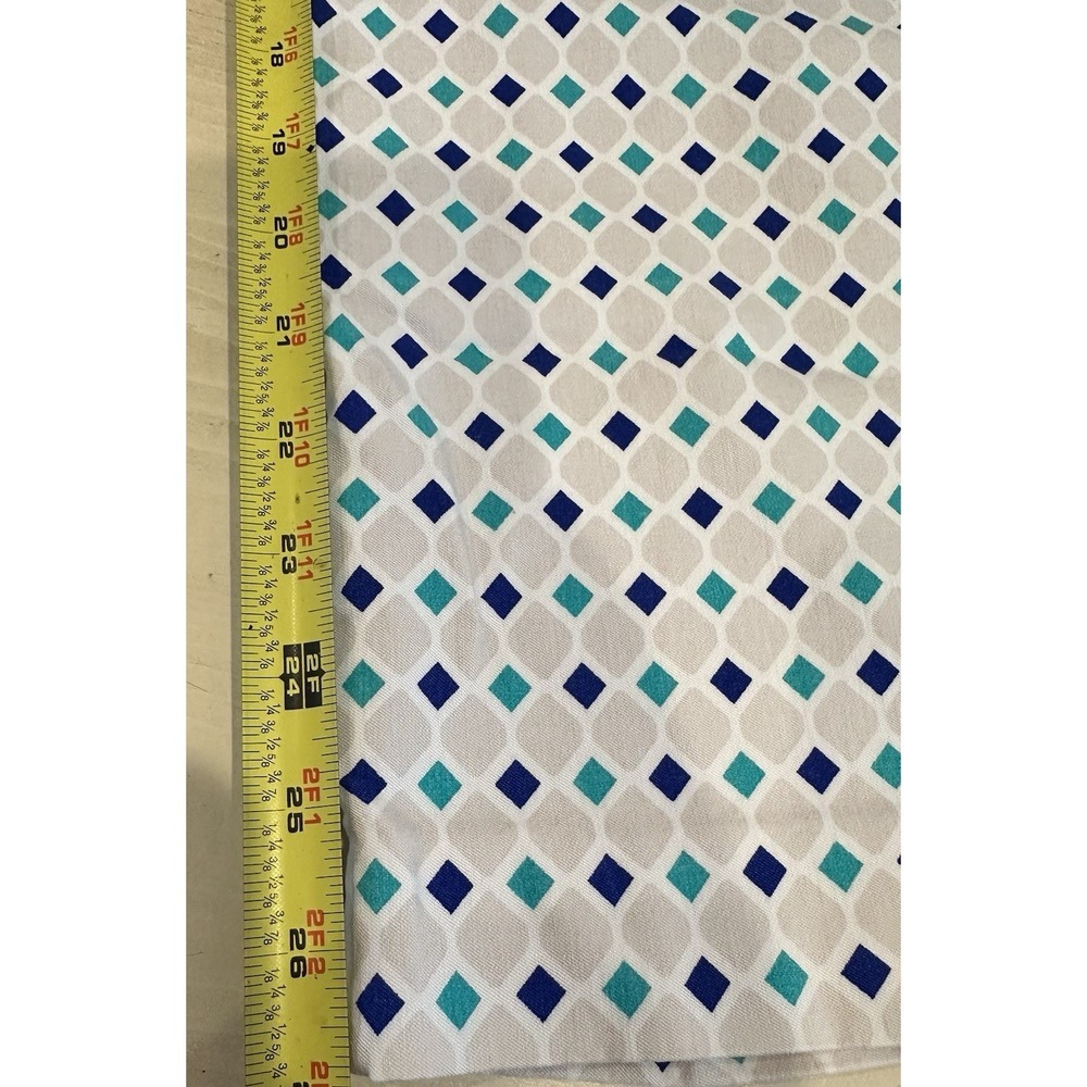 Krazy Larry Pull On Pants Cropped Straight Leg Diamond Pattern Women's 10 - Picture 6 of 7